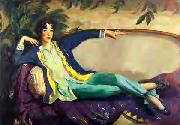 Robert Henri Gertrude Vanderbilt Whitney, 1916, by Robert Henri oil painting artist